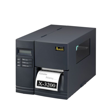 Argox X-3200-SB (термо/термотрансферная печать, 300 dpi, интерфейсы LPT, RS, USB, ширина печати 104мм, скорость 127мм/с, ОТДЕЛИТЕЛЬ-СМОТЧИК)